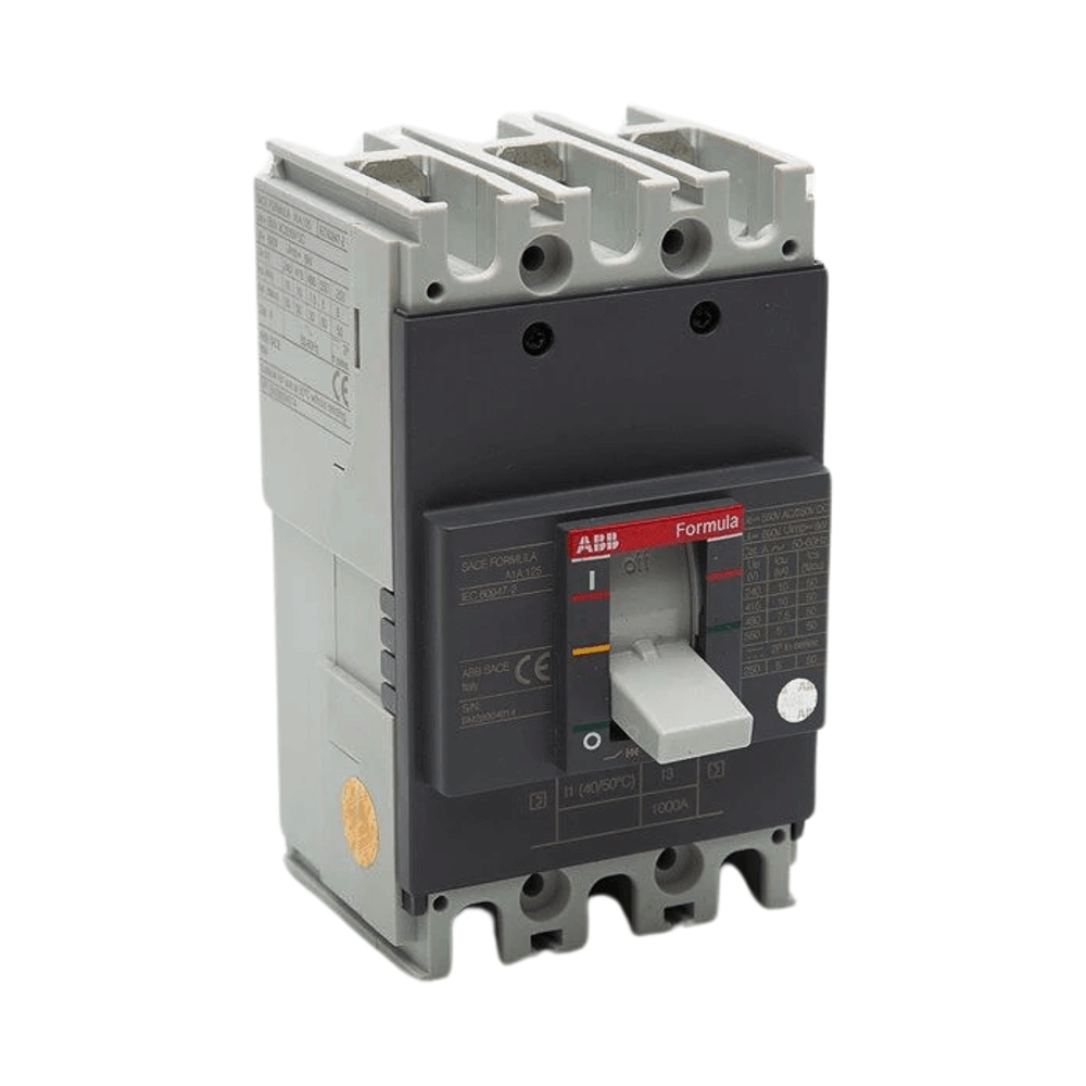 โมลเคสเซอร์กิตเบรกเกอร์ 50 แอมป์ 3 โพล (18KA) ABB MCCB A1B 125 TMF